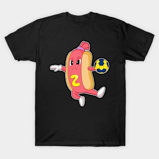 Hotdog Handball player Handball T-Shirt